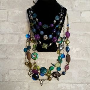REDUCED!! CHICO 4 NECKLACE BUNDLE.